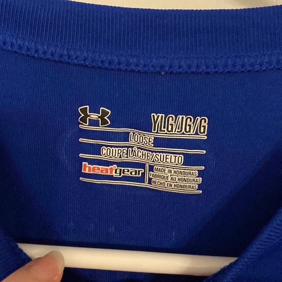 Under Armour Steph Curry Blue Youth Large Shirt - Picture 4 of 5